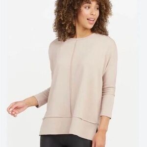 🤎 SPANX - Perfect Length 3/4 Sleeve Dolman Top - Size: L